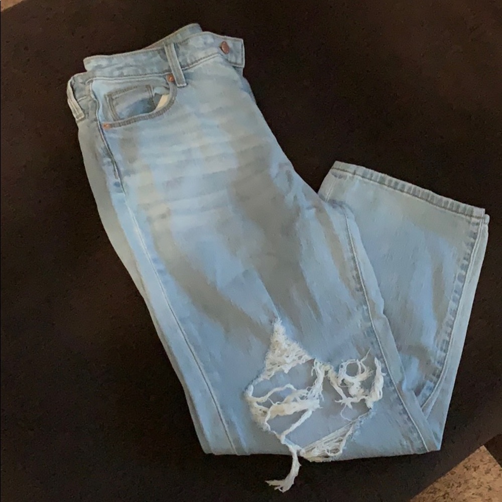 Universal Thread High Waste Rip Jeans
